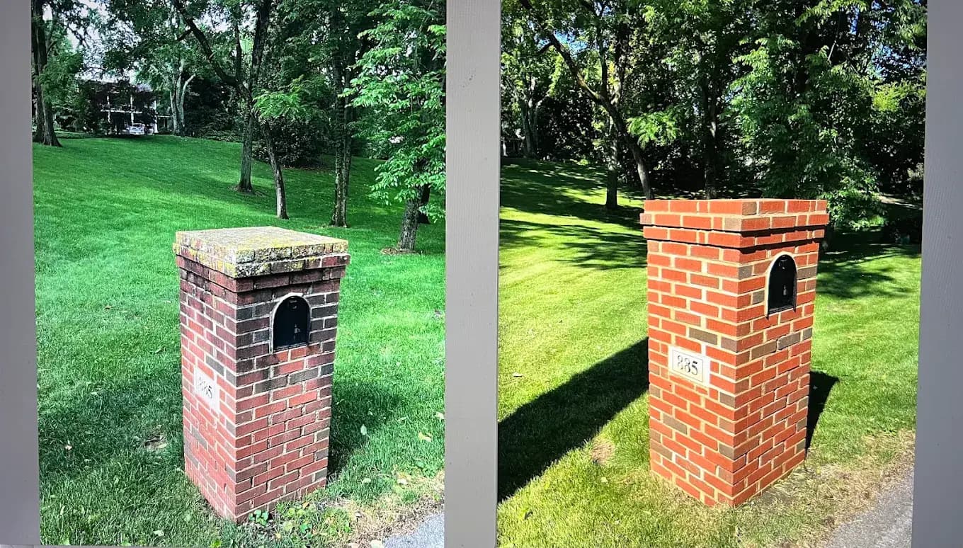 Brick Mailbox Restoration