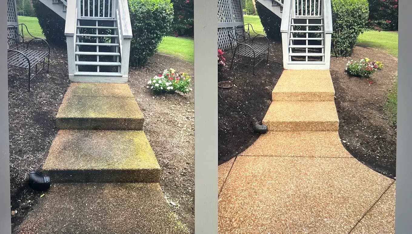 Concrete Steps & Walkway