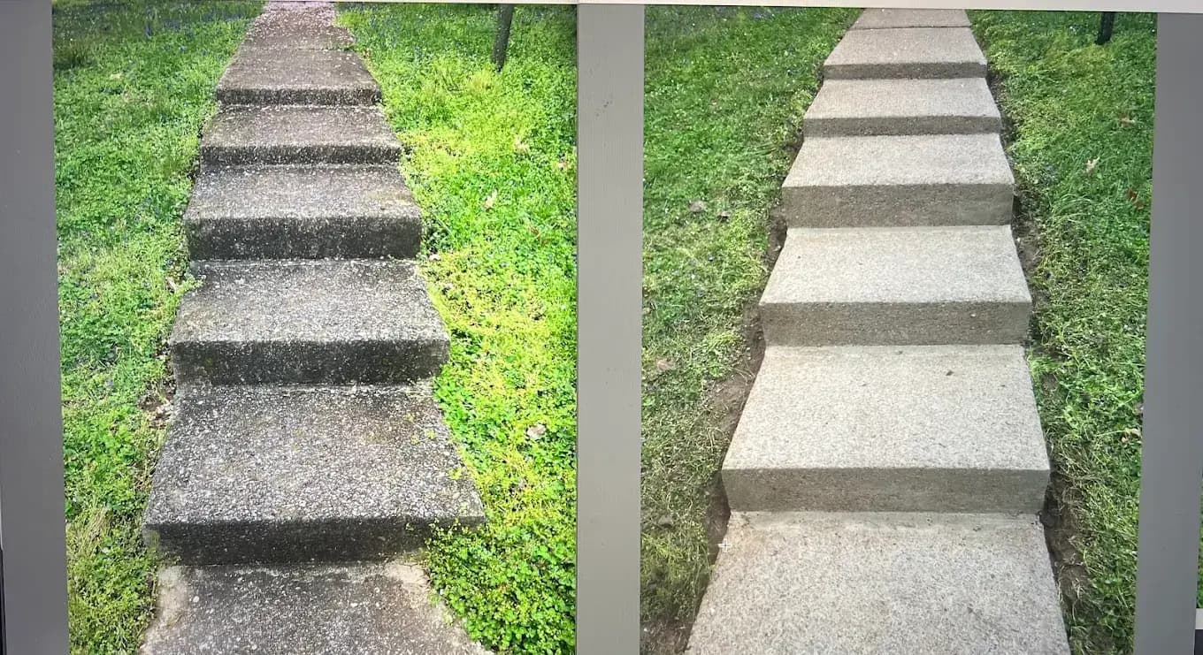 Walkway Steps Sealing